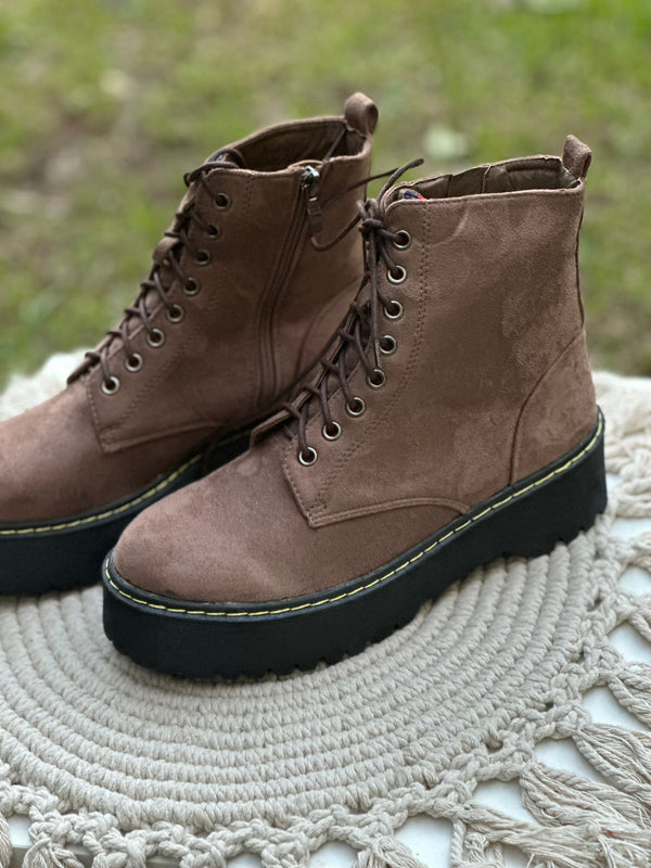Botas Militares com Plataforma
